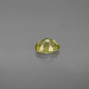 Grossularite Garnet Gemstone in 5.3 x 4 mm Size for Sale, Grossularite Garnet Stone in Golden Green Color