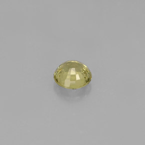 Grossularite Garnet Gemstone in 4.4 mm Size for Sale, Grossularite Garnet Stone in Golden Green Color
