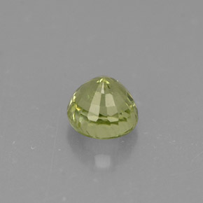 Grossularite Garnet Gemstone in 4.3 mm Size for Sale, Grossularite Garnet Stone in Golden Green Color