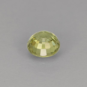 Grossularite Garnet Gemstone in 4.5 mm Size for Sale, Grossularite Garnet Stone in Golden Green Color