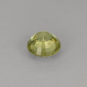 Grossularite Garnet Gemstone in 4.6 mm Size for Sale, Grossularite Garnet Stone in Golden Green Color