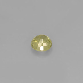 Grossularite Garnet Gemstone in 4.5 mm Size for Sale, Grossularite Garnet Stone in Golden Green Color