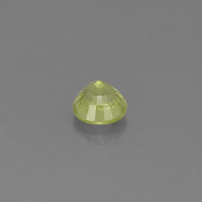 Grossularite Garnet Gemstone in 4.6 mm Size for Sale, Grossularite Garnet Stone in Lime Green Color