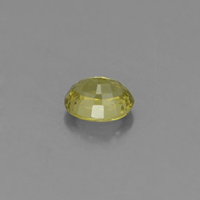 Grossularite Garnet Gemstone in 4.9 x 4 mm Size for Sale, Grossularite Garnet Stone in Lime Green Color