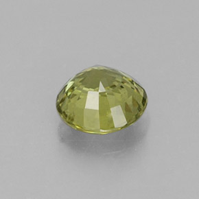 Grossularite Garnet Gemstone in 4.7 mm Size for Sale, Grossularite Garnet Stone in Lime Green Color
