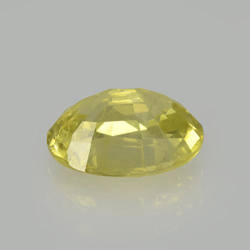 Grossularite Garnet Gemstone in 8 x 5.8 mm Size for Sale, Grossularite Garnet Stone in Laguna Yellow Color