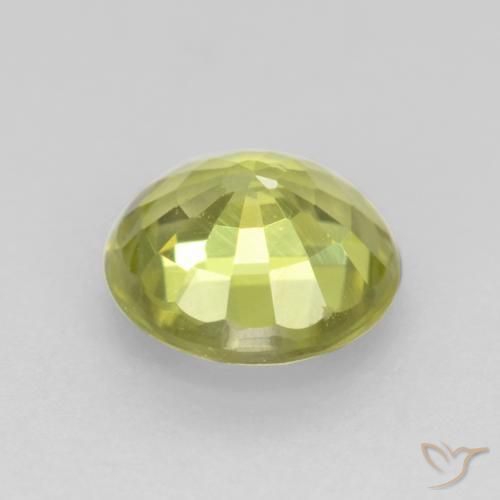 Grossularite Garnet Gemstone in 5 mm (calibrated) Size for Sale, Grossularite Garnet Stone in Medium Yellow Color