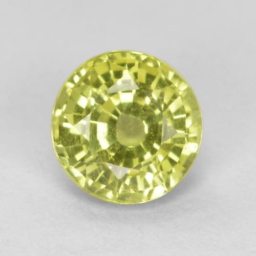 Medium Yellow Granato grossularia Gem - 0.4ct Sfaccettatura rotonda (ID: 561002)