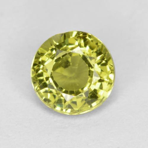 Giallo verde Granato grossularia Gem - 0.4ct Sfaccettatura rotonda (ID: 567118)