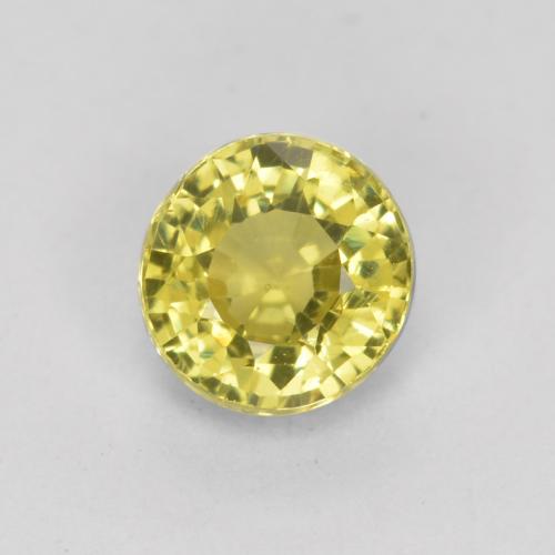 Giallo chiaro Granato grossularia Gem - 0.4ct Sfaccettatura rotonda (ID: 567262)