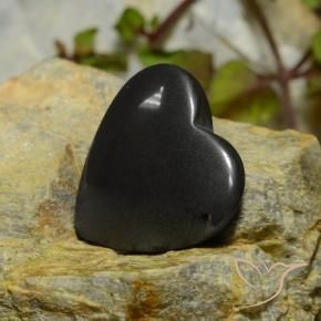 Hematite Gemstone in 20.3 x 19.1 mm Size for Sale, Hematite Stone in Dark Gray Color