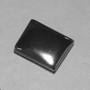 30.02 ct Gray Hematite Stone, Natural Hematite in Baguette Cabochon Shape for Sale