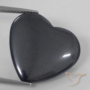 Corazón de hematites de 22,7 ct, 20,3 x 19,1 mm de Brasil, Photo A
