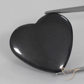 Corazón de hematites de 22,57 ct, 20,3 x 19,1 mm de Brasil, Photo A