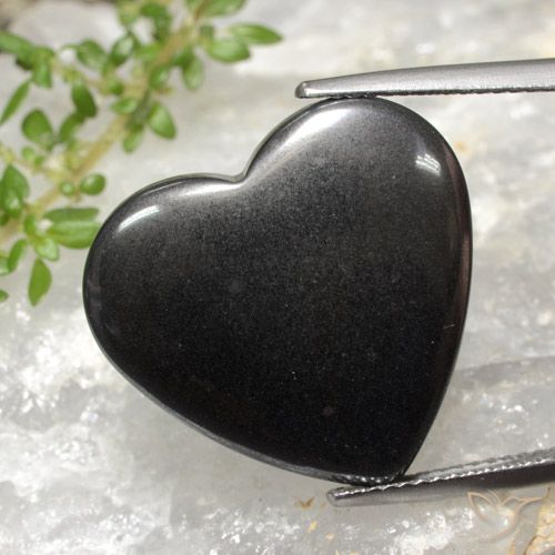 Corazón de hematites de 23,48 ct, 19,1 x 20,4 mm de Brasil, Photo A