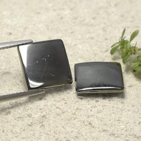 4.8ct Square Cabochon Black Gray Hematite Gem for sale 4.8ct Square Cabochon Black Gray Hematite Gem (ID: 491487)