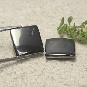 4.8ct Square Cabochon Black Gray Hematite for sale thumb image of 4.8ct Square Cabochon Black Gray Hematite (ID: 491489)