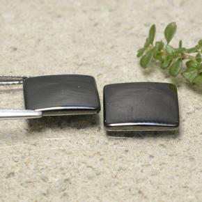 Hematite Gemstones in 11 x 11 mm (calibrated) Size for Sale, Hematite Stones in Black Gray Color