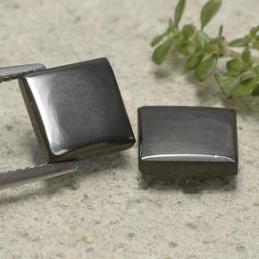 3.3ct Square Cabochon Black Gray Hematite Gem for sale 3.3ct Square Cabochon Black Gray Hematite Gem (ID: 491496)