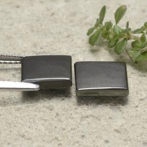 Hematite Gemstones in 8.2 x 7.7 mm Size for Sale, Hematite Stones in Black Gray Color