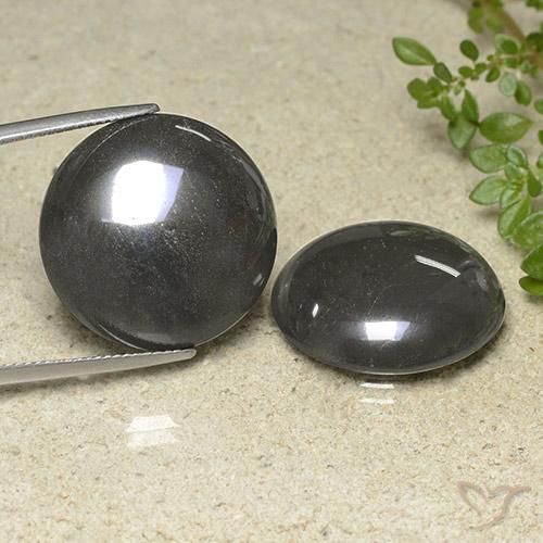79.32 ct Round Hematite, 21.7 mm From Brazil, Photo A
