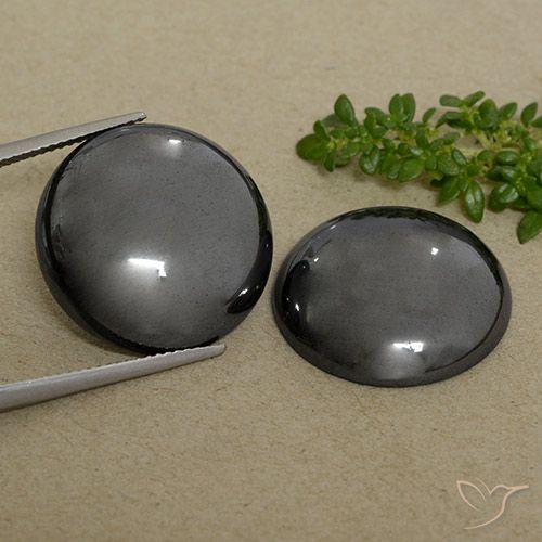 66.33 ct Round Hematite, 20.1 mm From Brazil, Photo A
