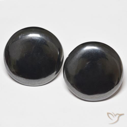 83.94 ct Round Hematite, 23 mm From Brazil, Photo A