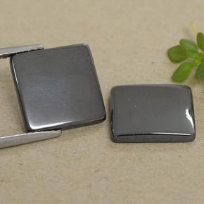 5ct Square Cabochon Black Gray Hematite Gem for sale 5ct Square Cabochon Black Gray Hematite Gem (ID: 491871)