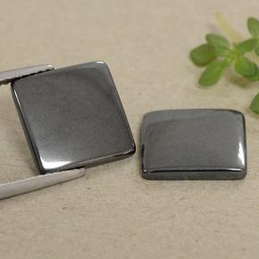 4.9ct Square Cabochon Black Gray Hematite Gem for sale 4.9ct Square Cabochon Black Gray Hematite Gem (ID: 491880)