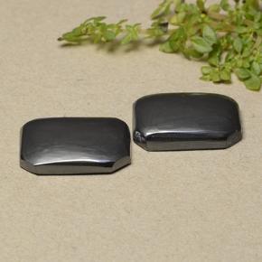 17.78 ctw Gray Hematite Stones, Natural Hematite in Octagon Cabochon Shape for Sale