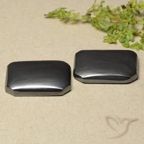 40.49 ctw Gray Hematite Stones, Natural Hematite in Octagon Cabochon Shape for Sale
