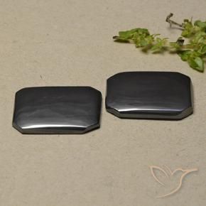 23.47 ctw Gray Hematite Stones, Natural Hematite in Octagon Cabochon Shape for Sale
