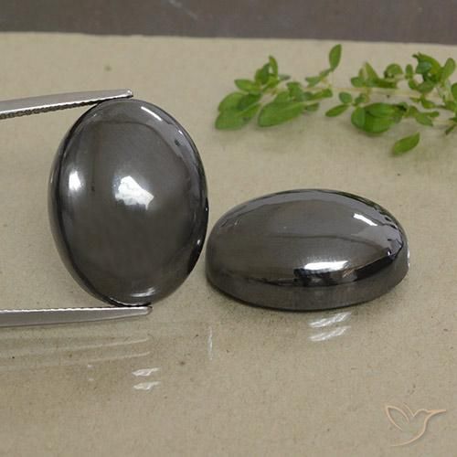 69.94 ct Oval Hematite, 21.3 x 16.3 mm From Brazil, Photo A
