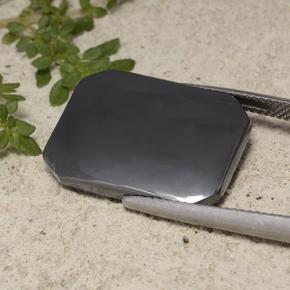 19.27 ct Gray Hematite Stone, Natural Hematite in Octagon Cabochon Shape for Sale