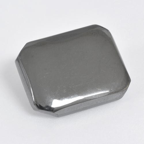 10.46 ct Gray Hematite Stone, Natural Hematite in Octagon Cabochon Shape for Sale