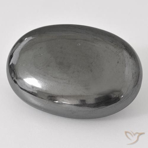 31.18 ct Oval Hematite, 23.9 x 16.2 mm From Brazil, Photo A