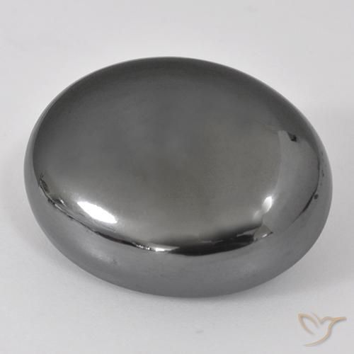 38.37 ct Oval Hematite, 21.8 x 17 mm From Brazil, Photo A