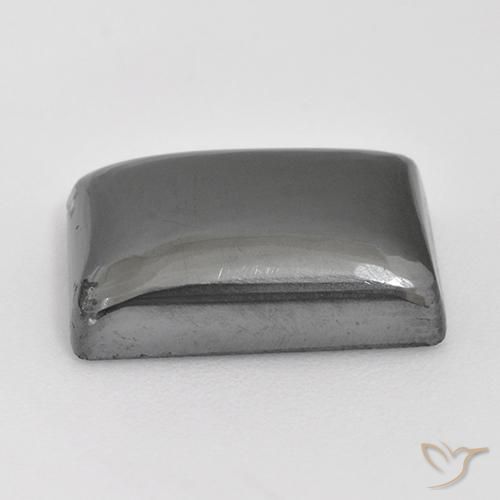 Hematite Gemstone in 15.2 x 10.5 mm Size for Sale, Hematite Stone in Silver Gray Color