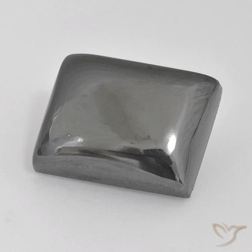 20.16ct Natural Medium Gray Hematite, Baguette, Opaque