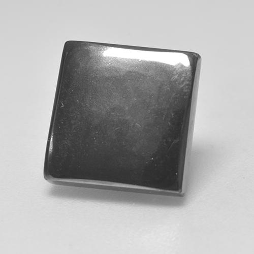 5.57 ct Gray Hematite Stone, Natural Hematite in Square Cabochon Shape for Sale