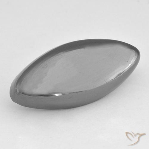 23.44 ct Marquise Hematite, 24.5 x 11.3 mm From Brazil, Photo A
