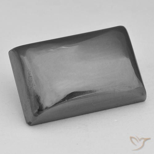 32.31ct Natural Medium Grey Hematite, Baguette, Opaque