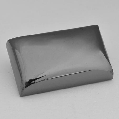 Medium Grey Гематит Камень - 39.9ct Багет Кабошон (ID: 518312)