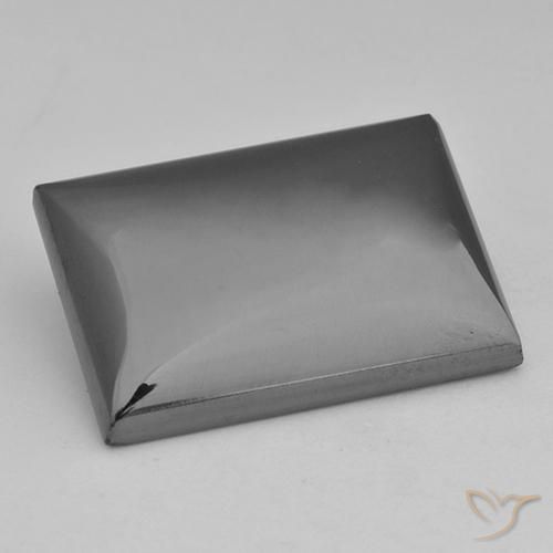 28.42ct Natural Medium Grey Hematite, Baguette, Opaque