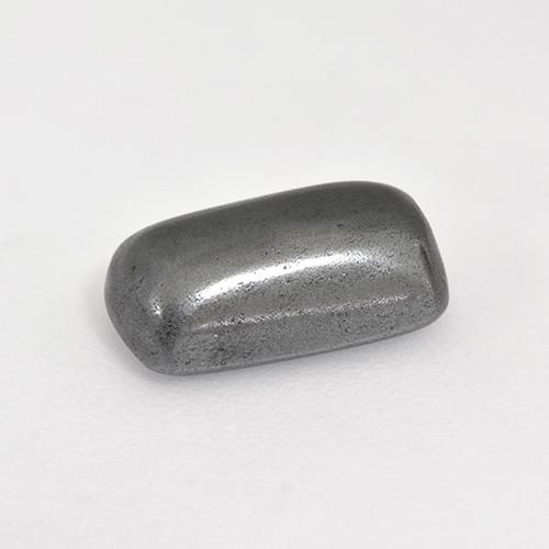 Hematite Gemstone in 9.9 x 5.9 mm Size for Sale, Hematite Stone in Medium Gray Color