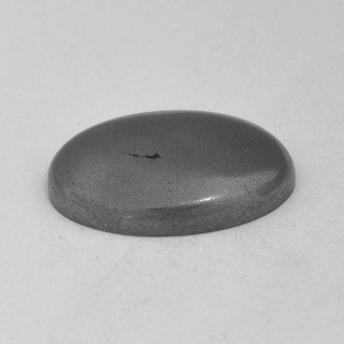 Hematite Gemstone in 12.9 x 9.4 mm Size for Sale, Hematite Stone in Silver Gray Color