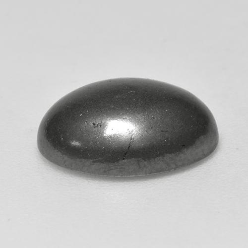 Hematite Gemstone in 12 x 10 mm (calibrated) Size for Sale, Hematite Stone in Grey Color