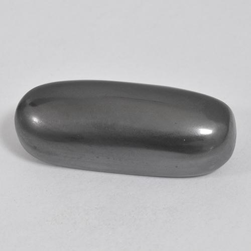 18.47 ct Gray Hematite Stone, Natural Hematite in Cushion Cabochon Shape for Sale