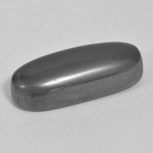 Hematite Gemstone in 20.8 x 8.6 mm Size for Sale, Hematite Stone in Black Gray Color