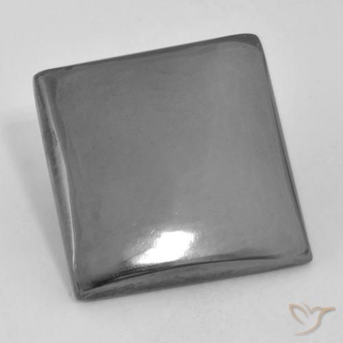 20,74 ct quadratischer Hämatit, 17,5 x 17,1 mm aus Brasilien, Photo A